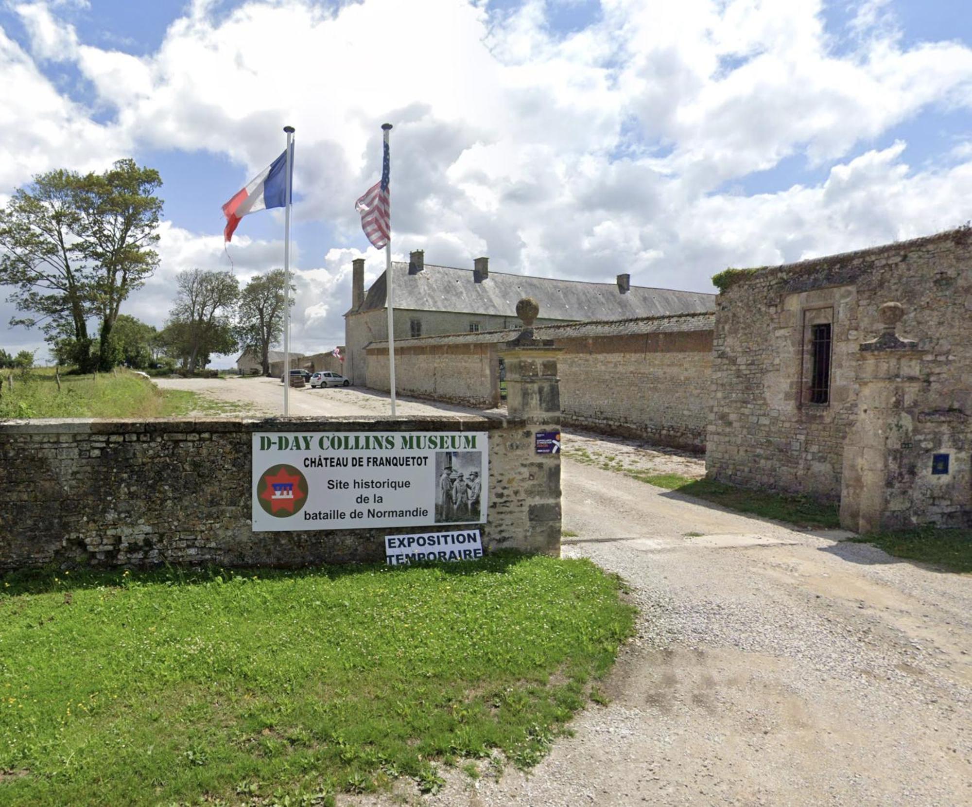 Chateau De Franquetot & D Day Collins Museum Sainte-Mère-Église Exteriör bild